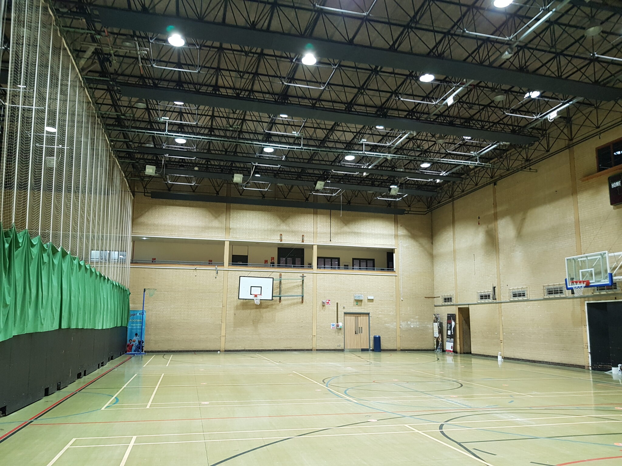 LED lighting nets big savings for sports hall facilities in London ...