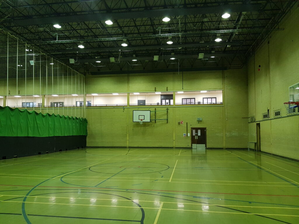 LED lighting nets big savings for sports hall facilities in London