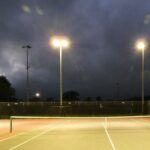 Earlsmann Lighting Illuminates Mid Devon District Council’s Tennis Courts with LED Technology